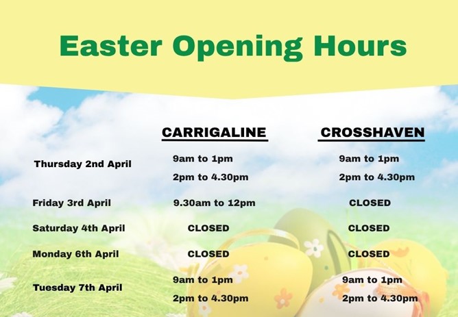 Easter Opening Hours